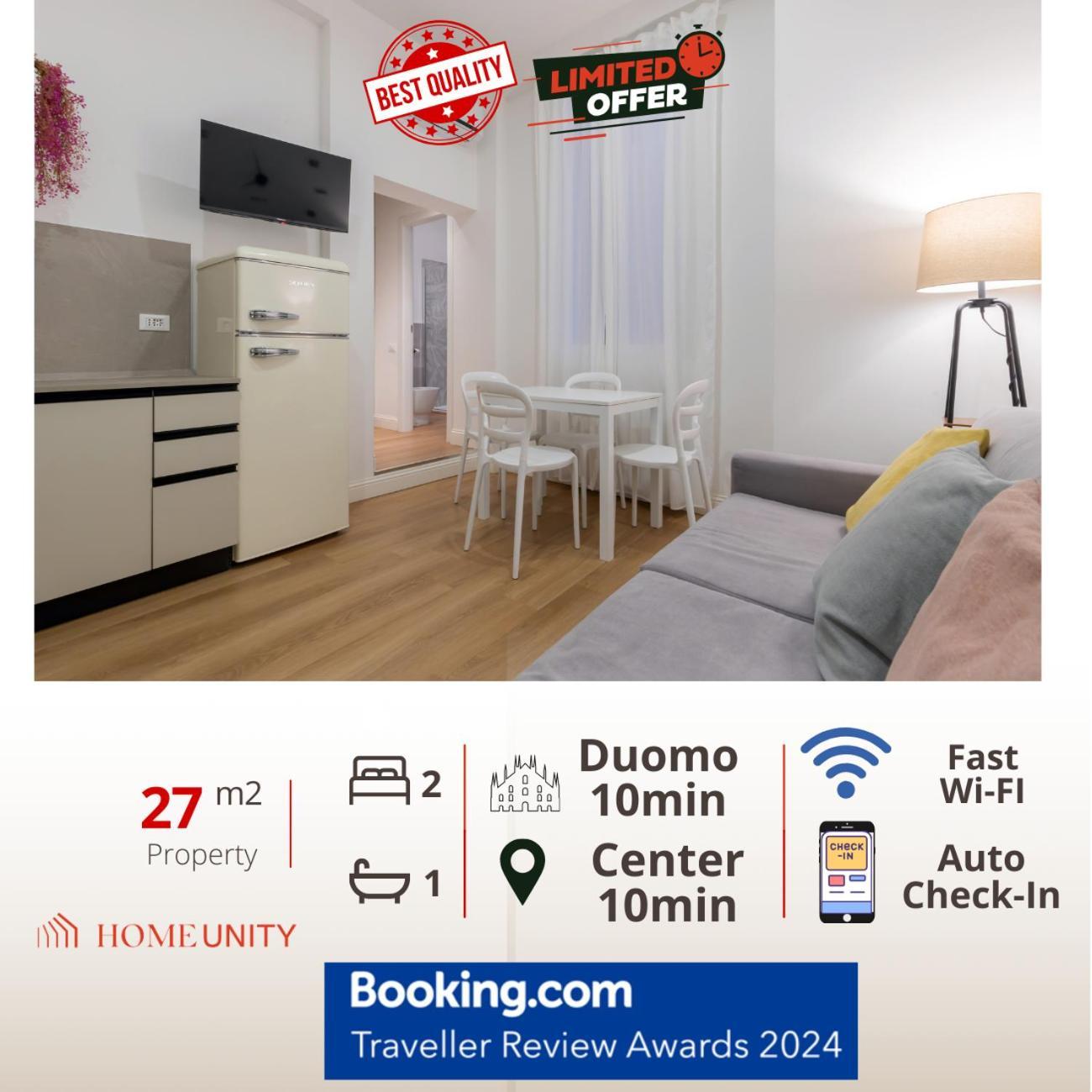 Apartamento Nuovo Intimo Apt A 10min Dal Duomo - Homeunity